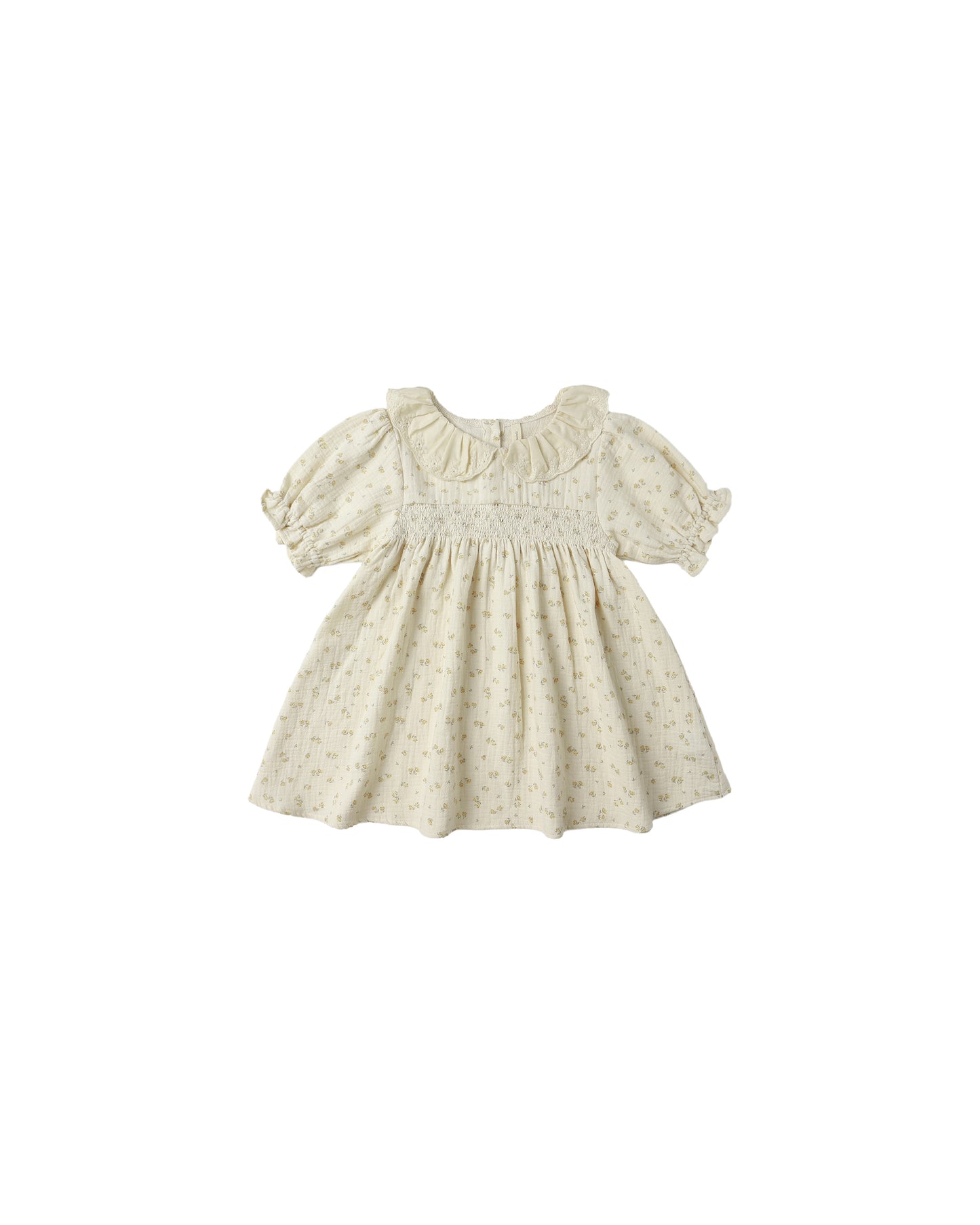 Quincy Mae - Callie Short Sleeve Dress - Golden Floral