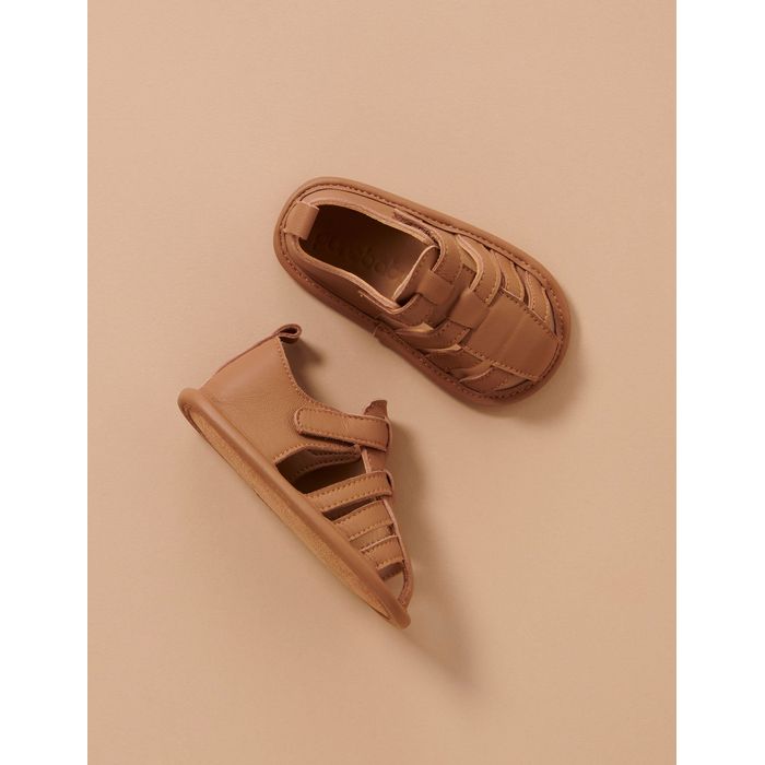 Purebaby - Leather Sandals - Tan
