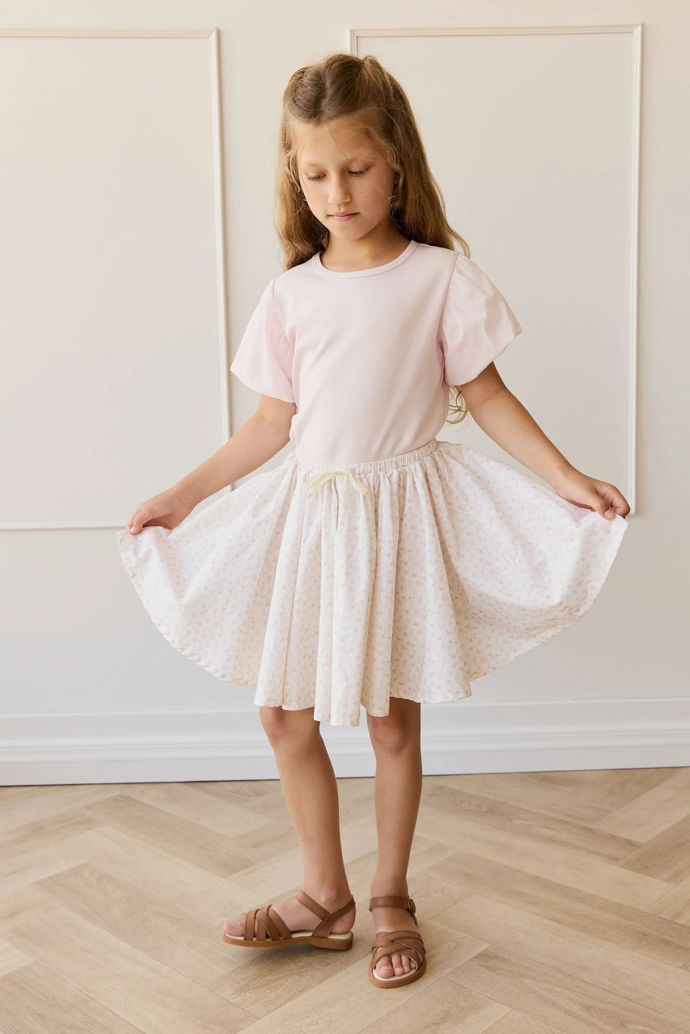 Jamie Kay - Pima Cotton Myla Top - Soft Misty Rose