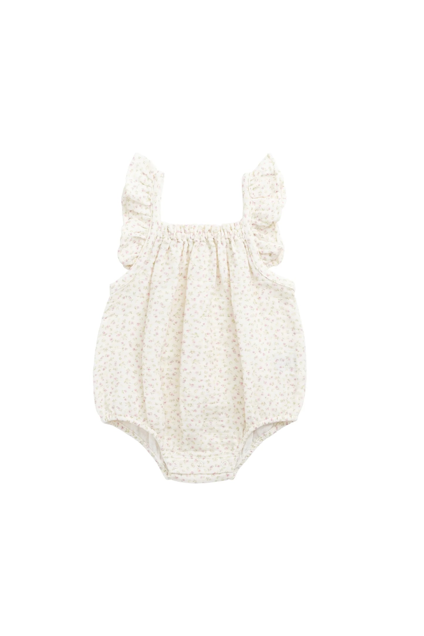 Jamie Kay - Organic Cotton Muslin Tiana Playsuit - Pippa Pink