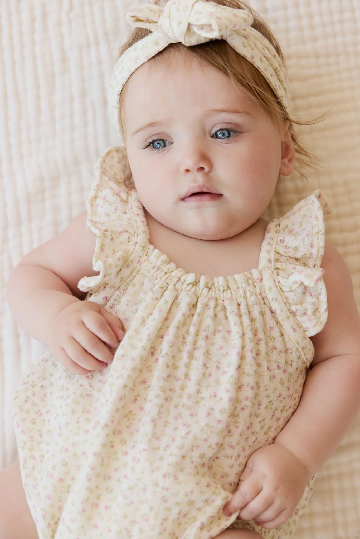Jamie Kay - Organic Cotton Muslin Tiana Playsuit - Pippa Pink