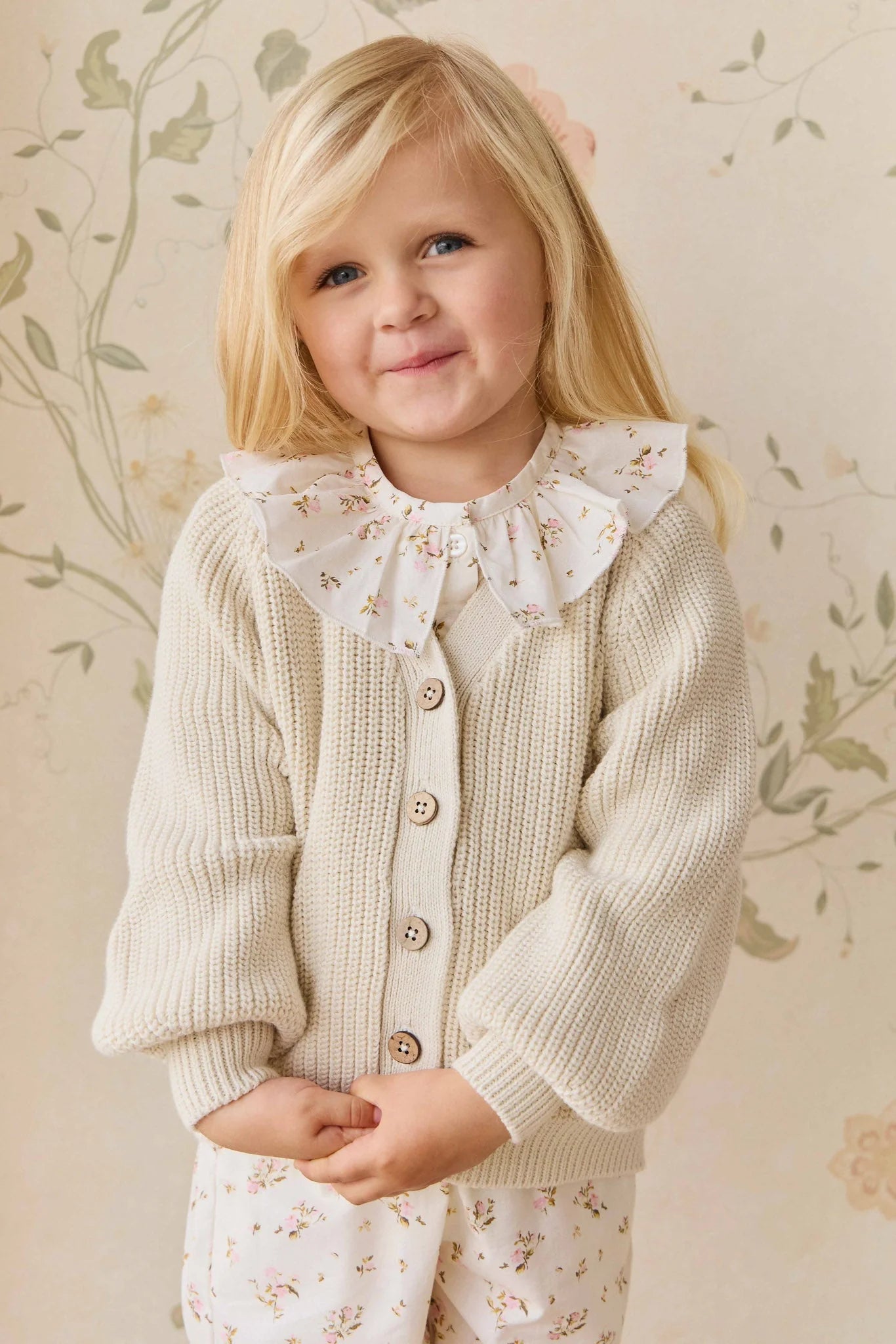 Jamie Kay - Paloma Cardigan - Vanilla