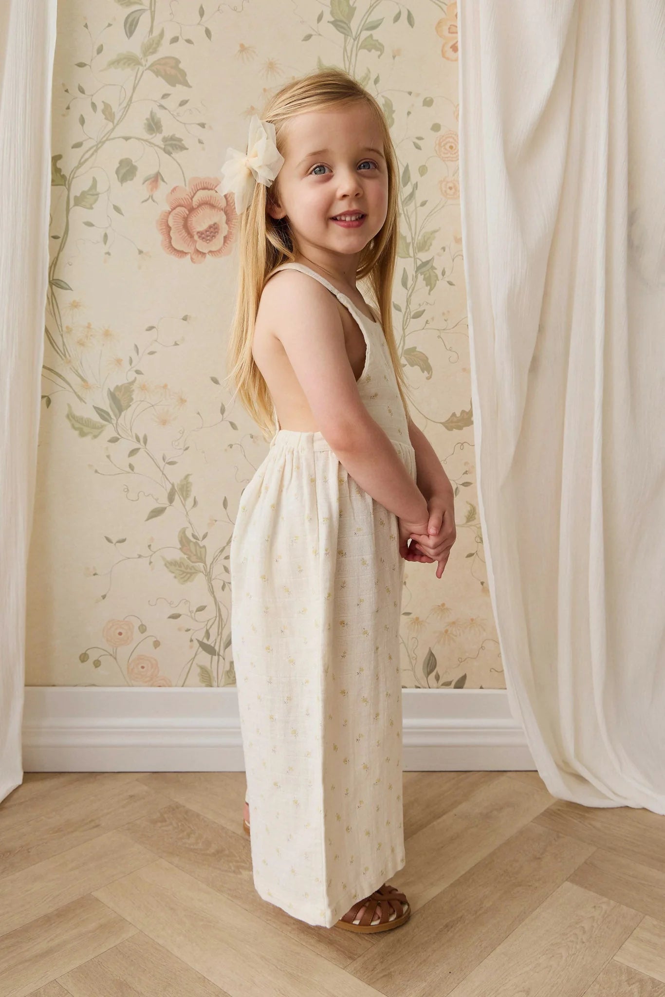 Jamie Kay - Organic Cotton Muslin Lana Jumpsuit - Vintage Ditsy
