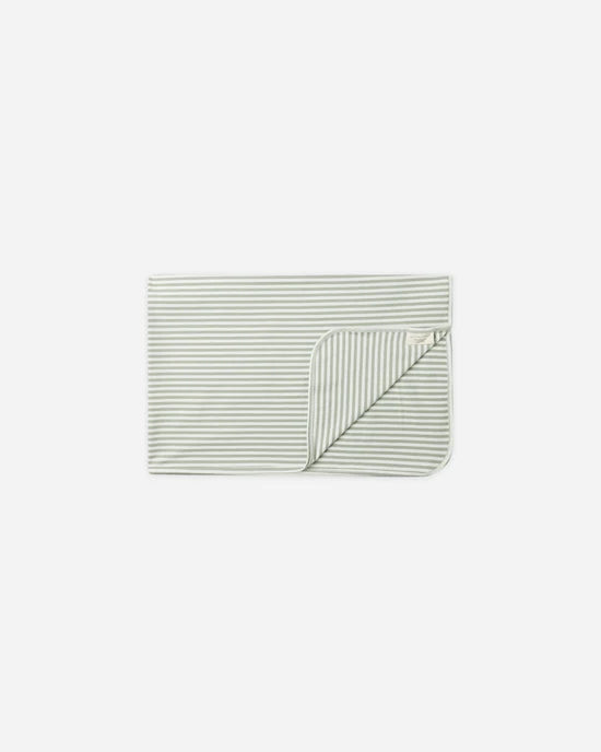 Quincy Mae - Swaddle - Fern Stripe