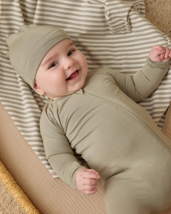 Quincy Mae - Swaddle - Fern Stripe
