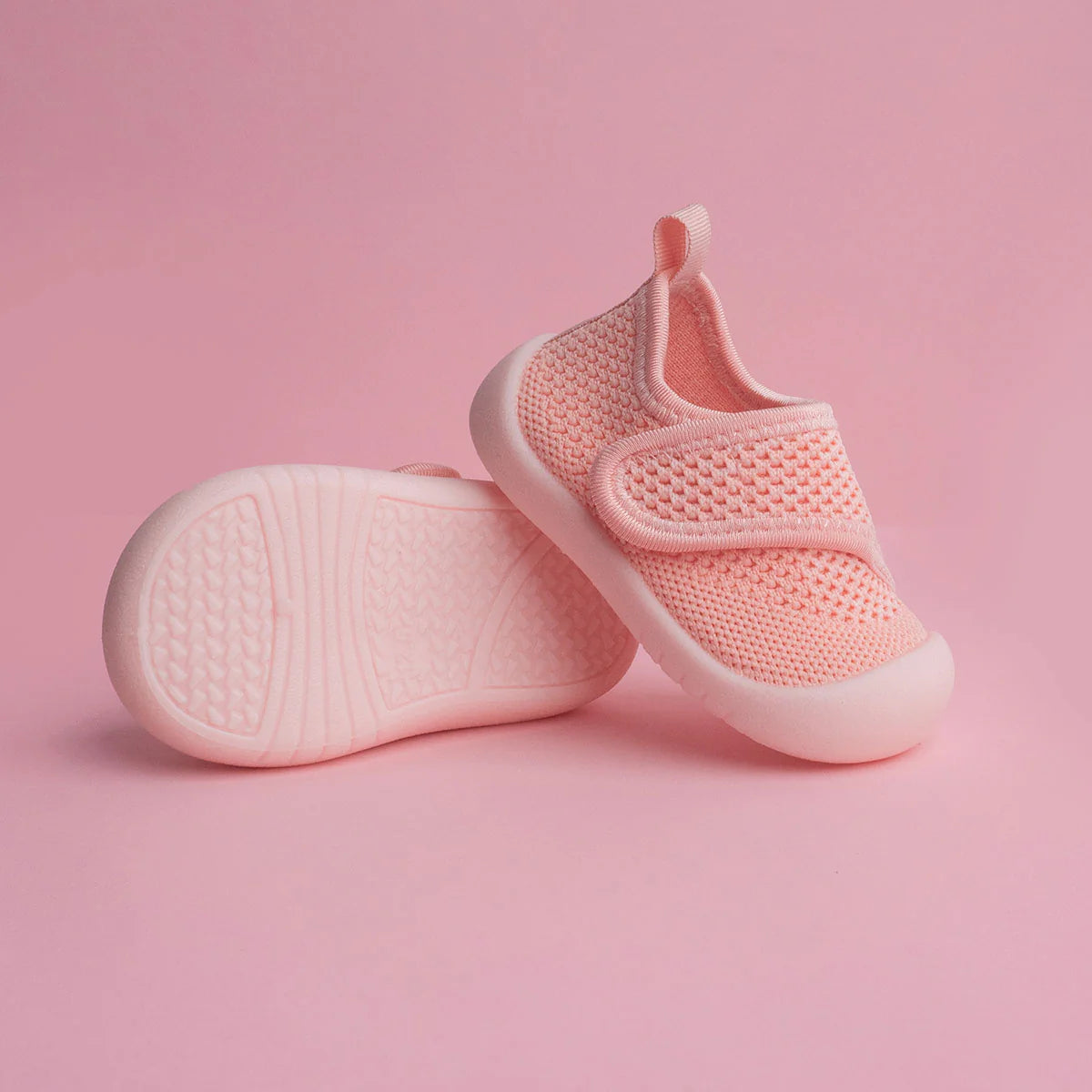 Duckies - Velcro - Pink