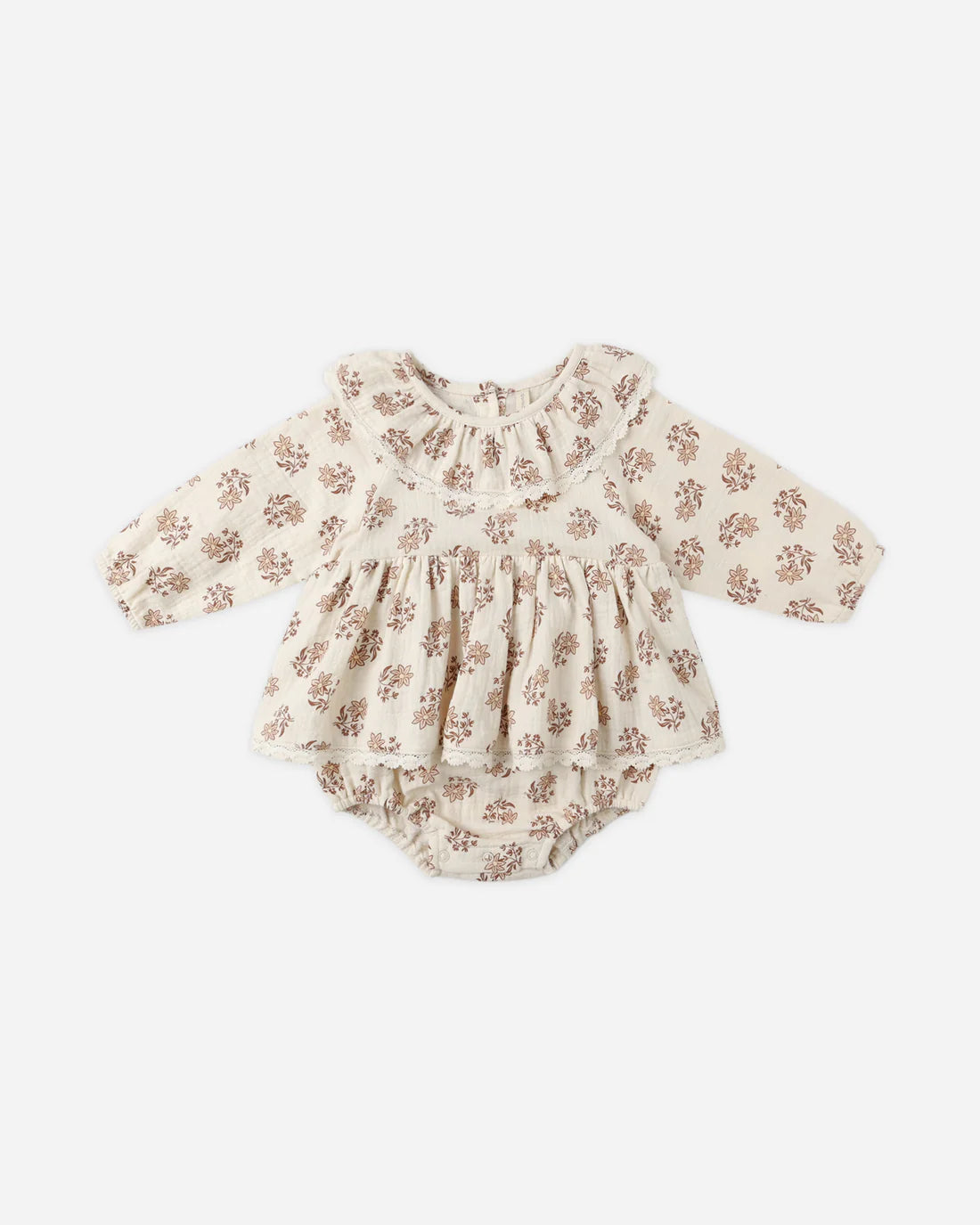 Quincy Mae - Thalia Romper - Daylily