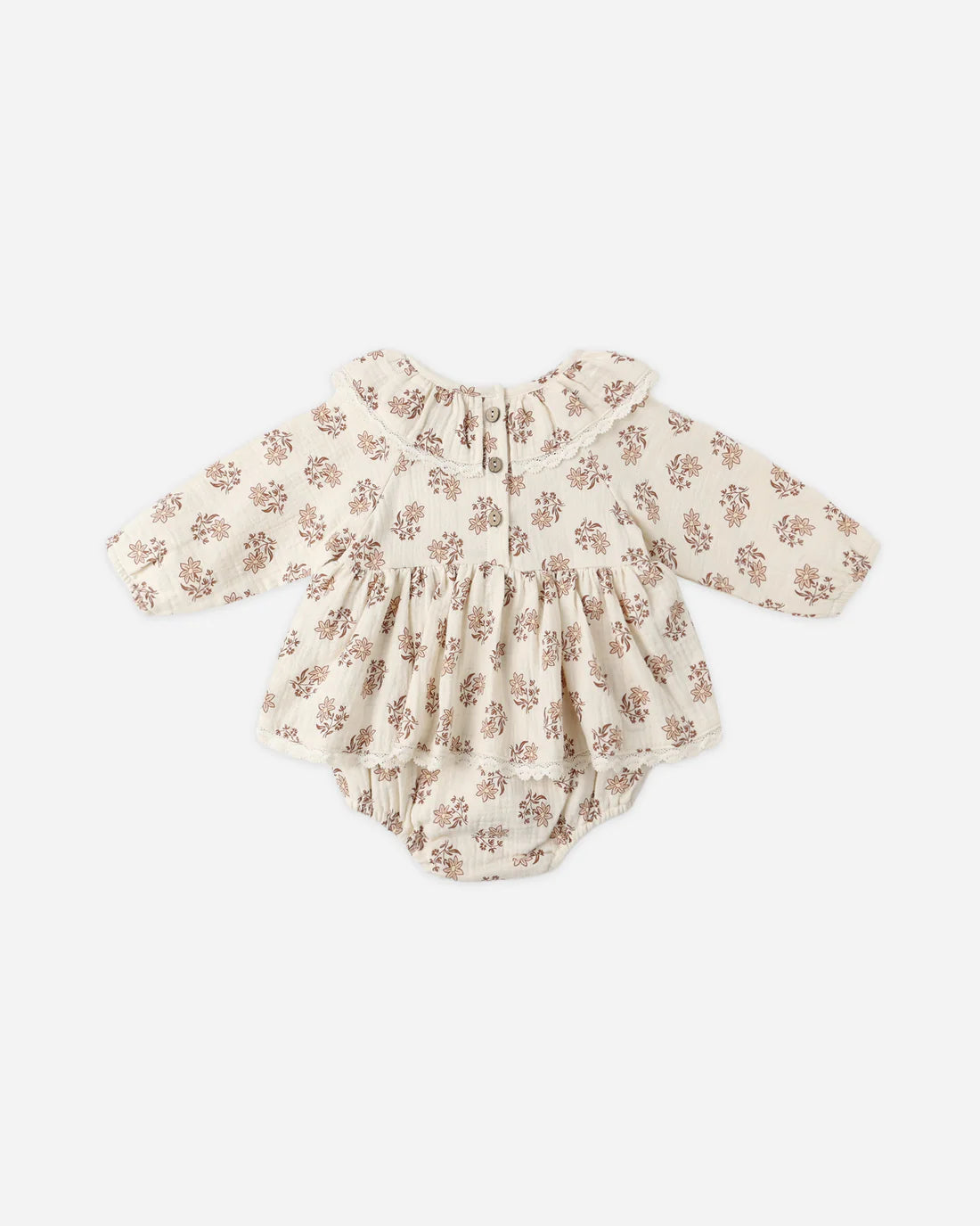 Quincy Mae - Thalia Romper - Daylily