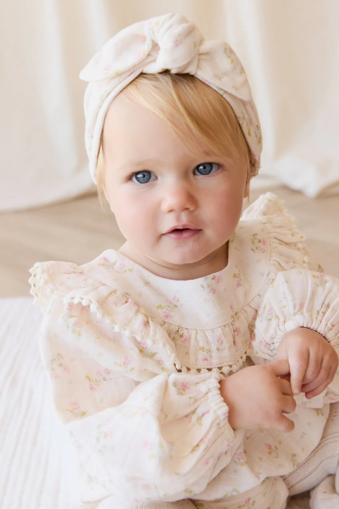 Jamie Kay - Organic Cotton Muslin Headband - Emelia