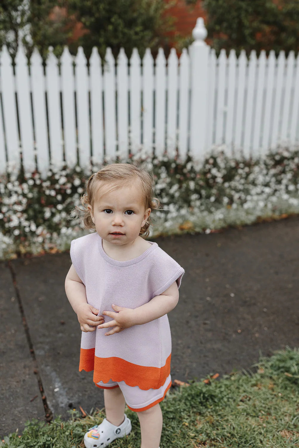 The Rest - Reverse Button Up Top - Scallop