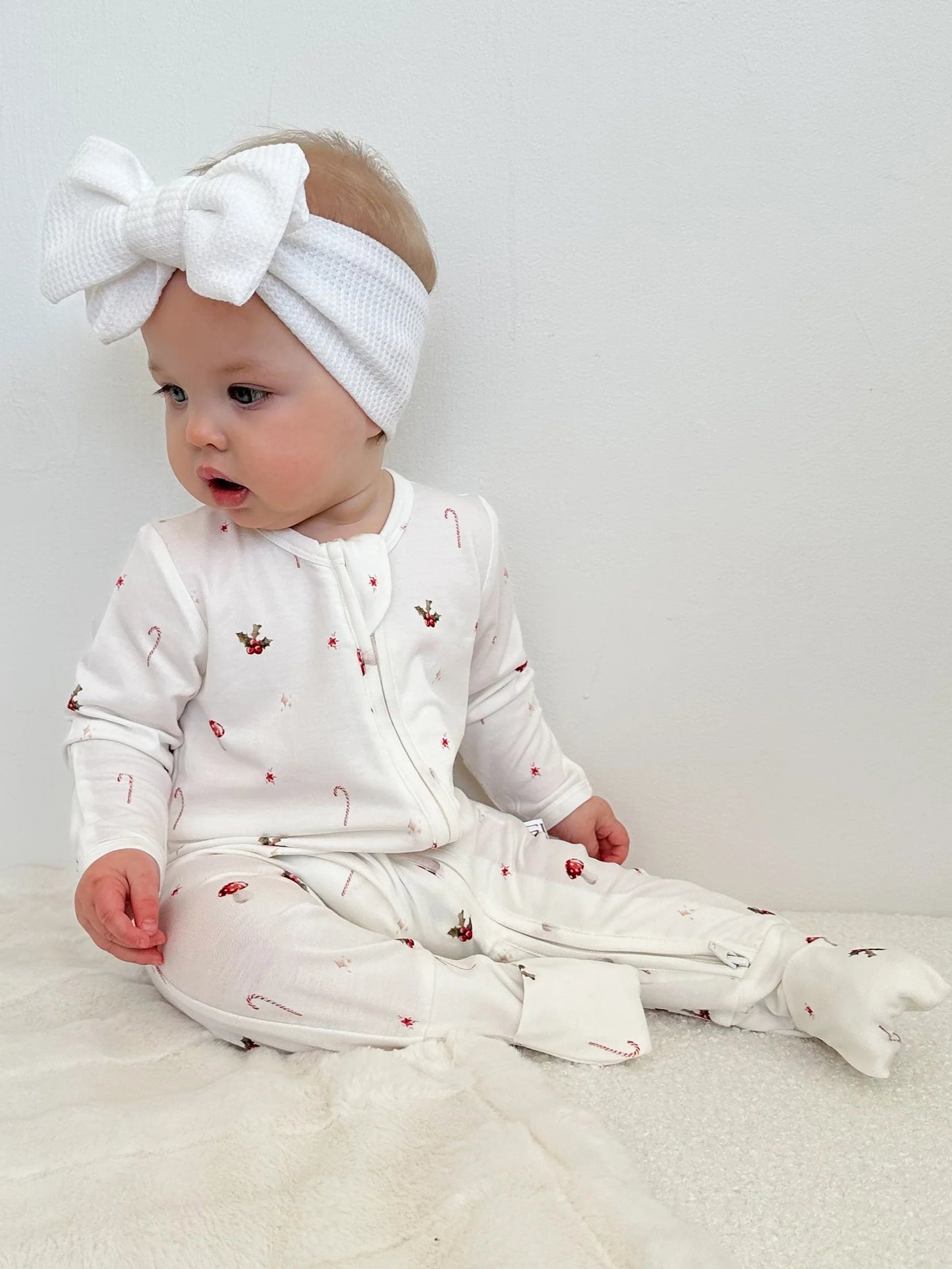 Elke & Indigo - Organic Cotton Growsuit - Christmas Woodland
