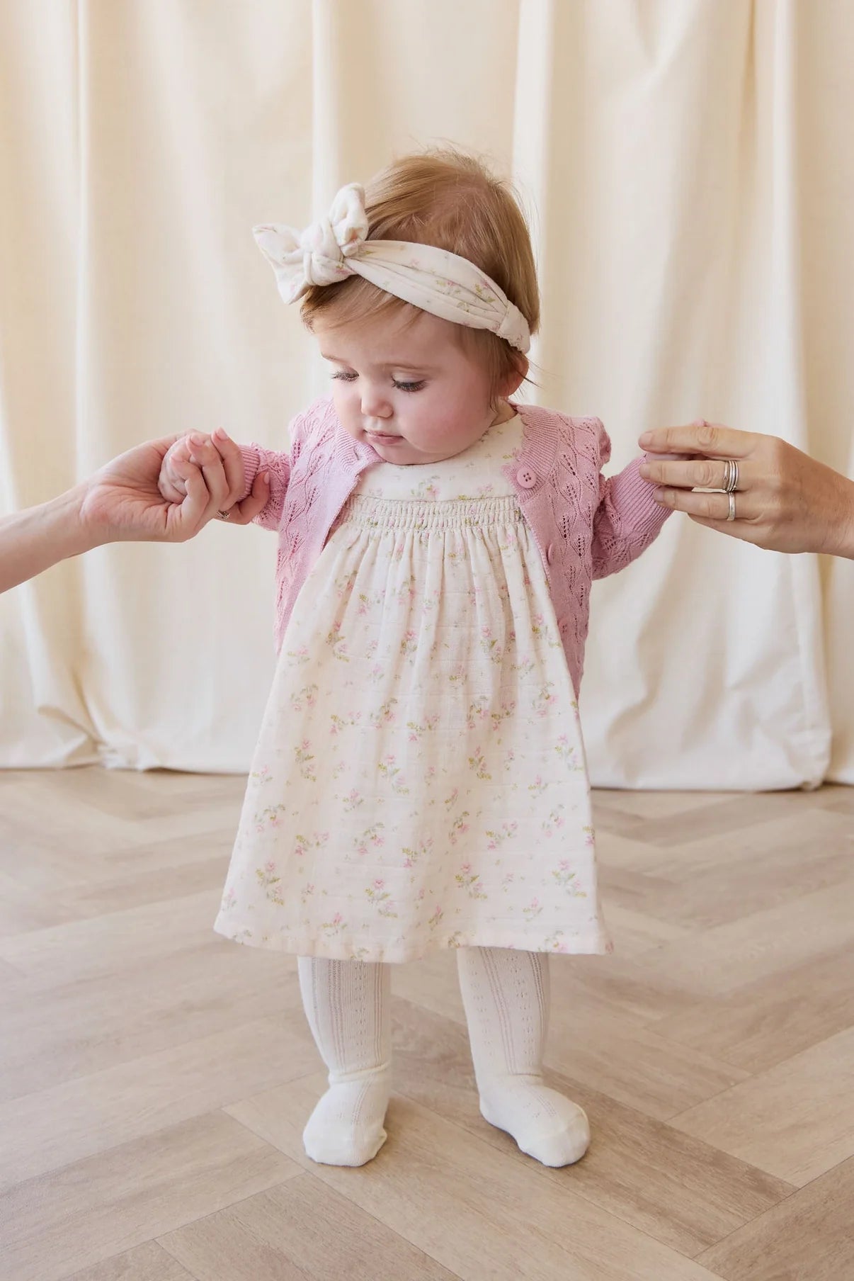 Jamie Kay - Organic Cotton Muslin Tiana Dress - Emelia Pink