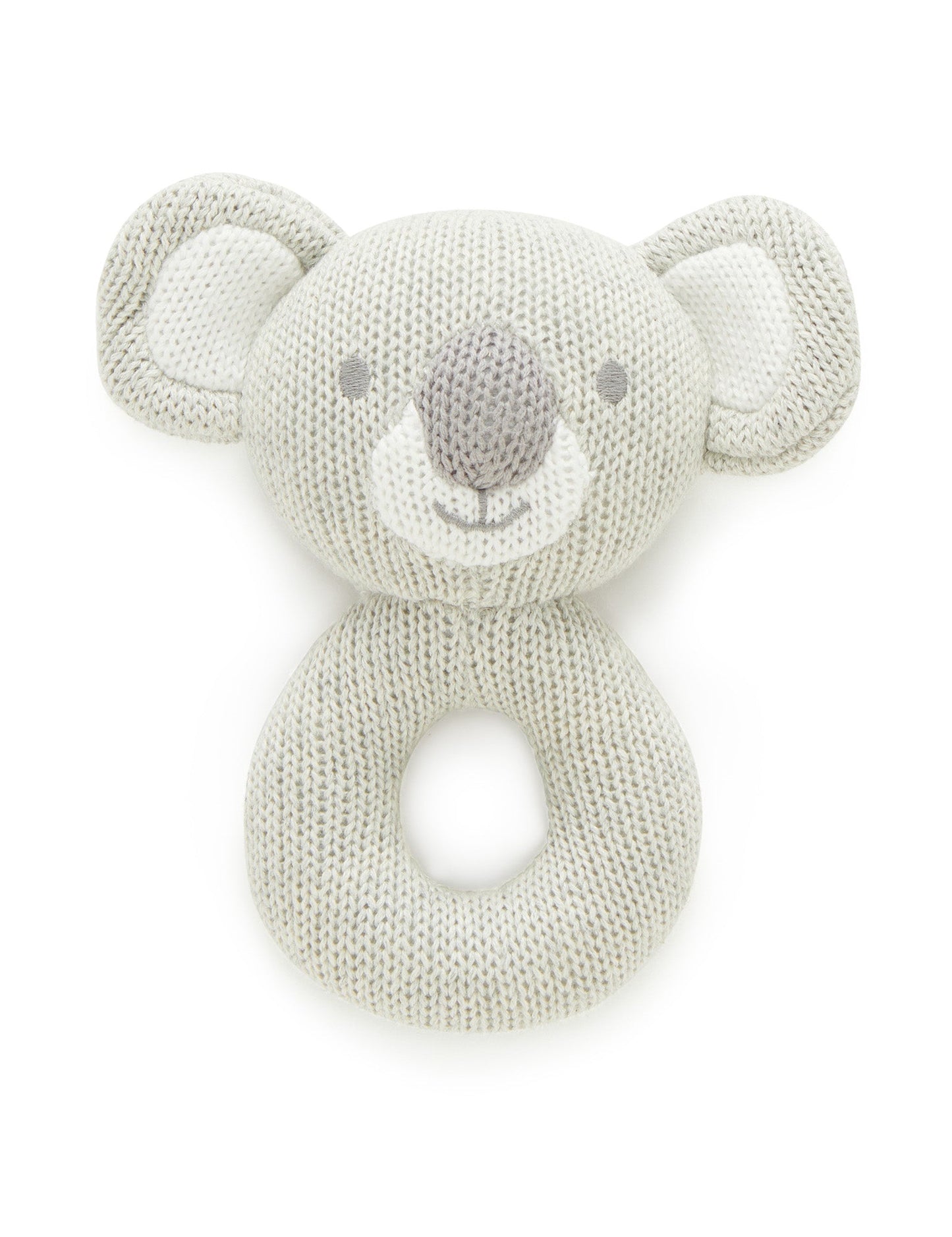 Purebaby - Knitted Rattle - Koala