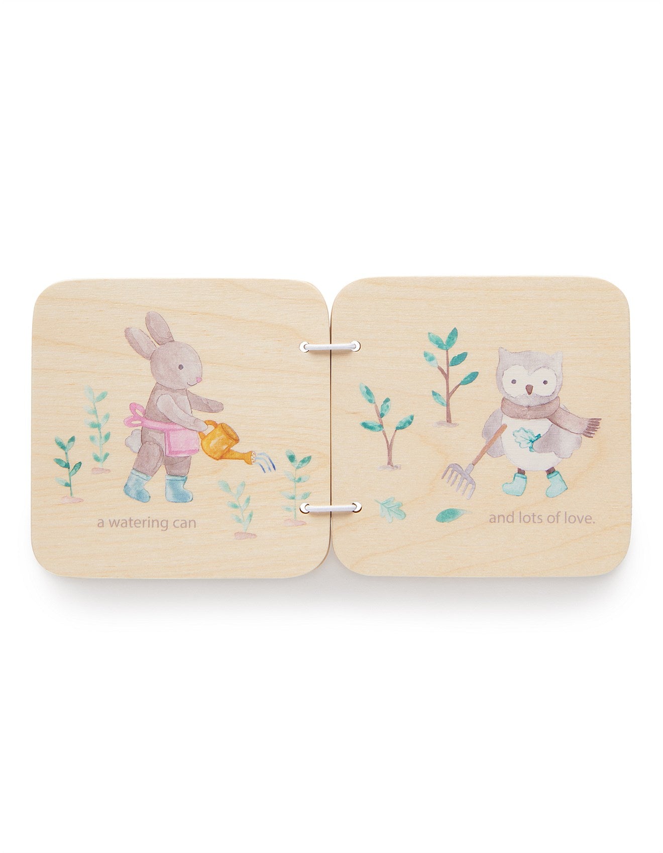 Purebaby - Little Seeds Wooden Book