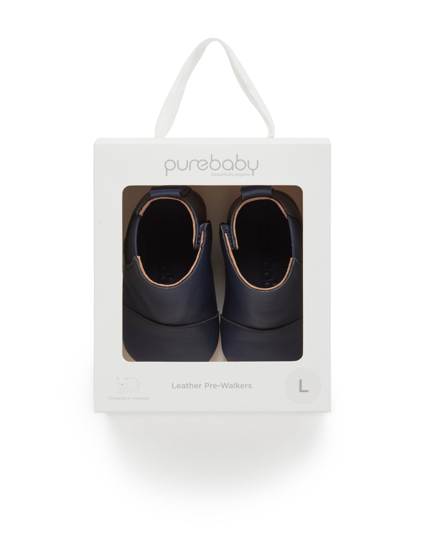 Purebaby - Leather Chelsea Bootie - Navy