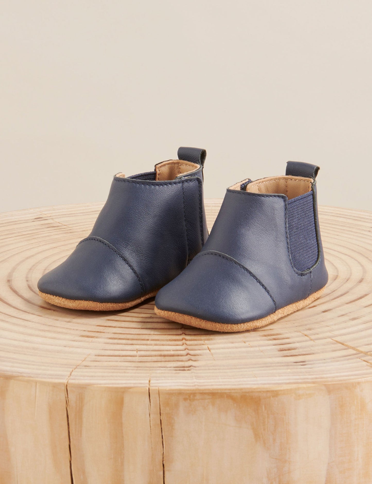 Purebaby - Leather Chelsea Bootie - Navy