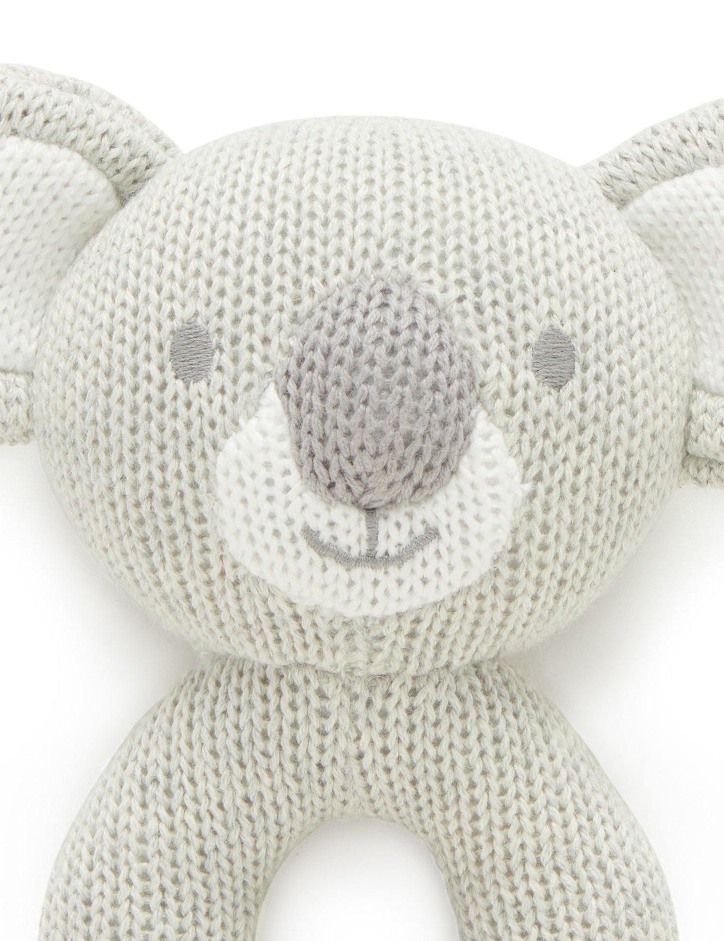 Purebaby - Knitted Rattle - Koala