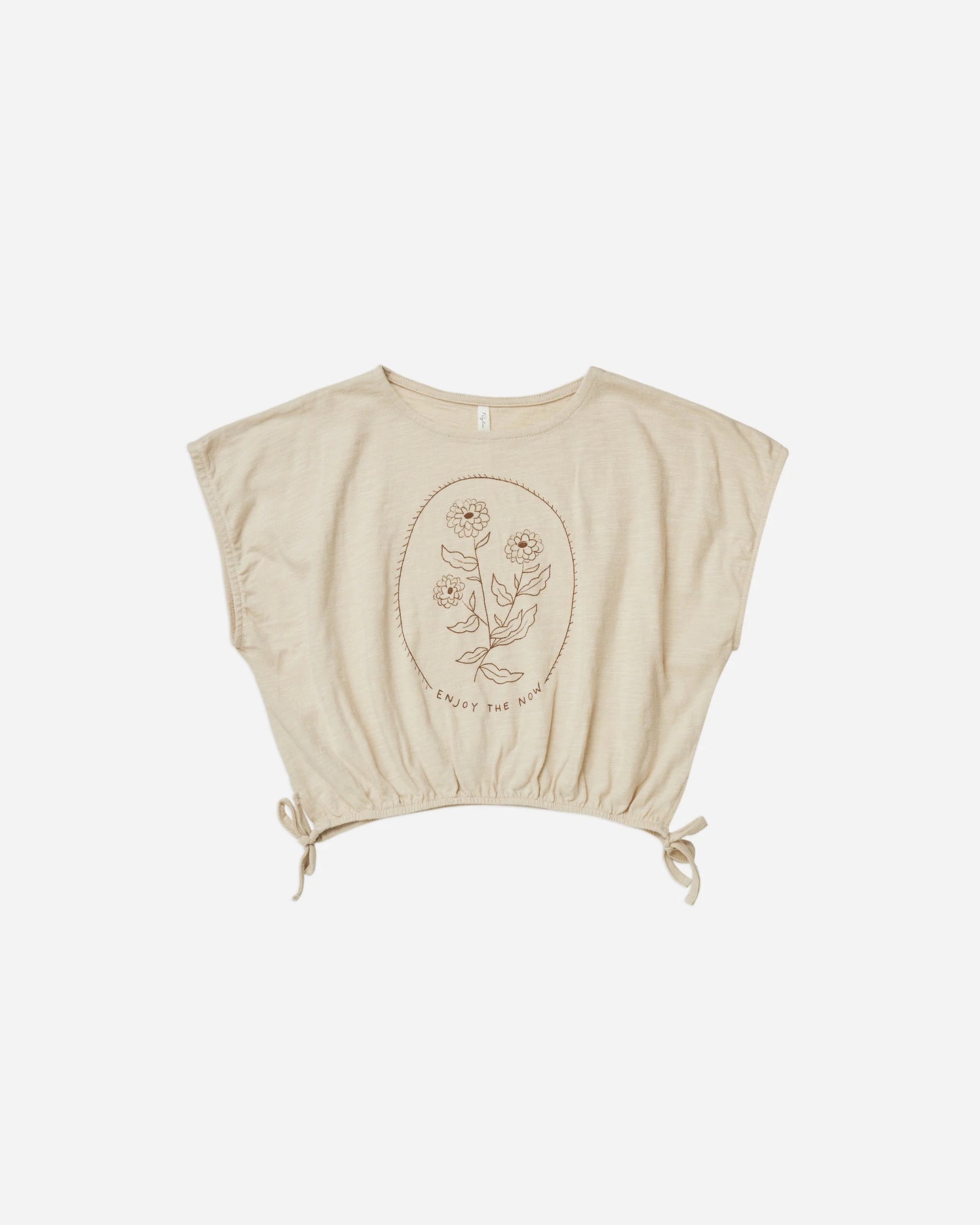 Rylee + Cru - Cropped Cinch Tee || Enjoy the Now