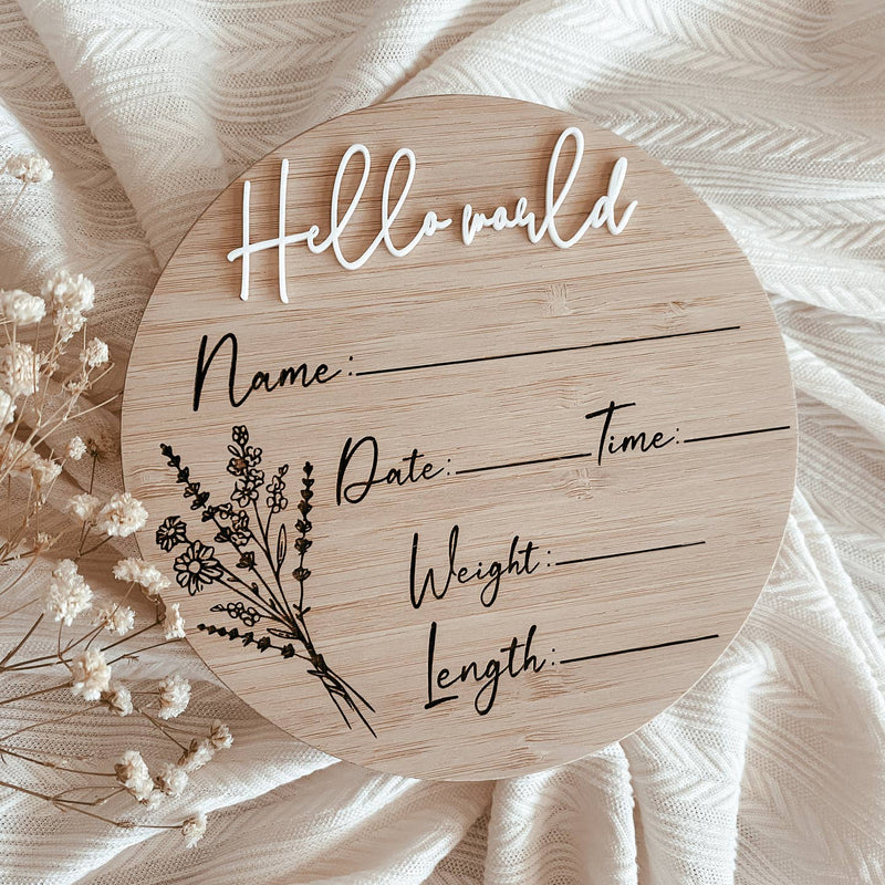 Birth Announcement