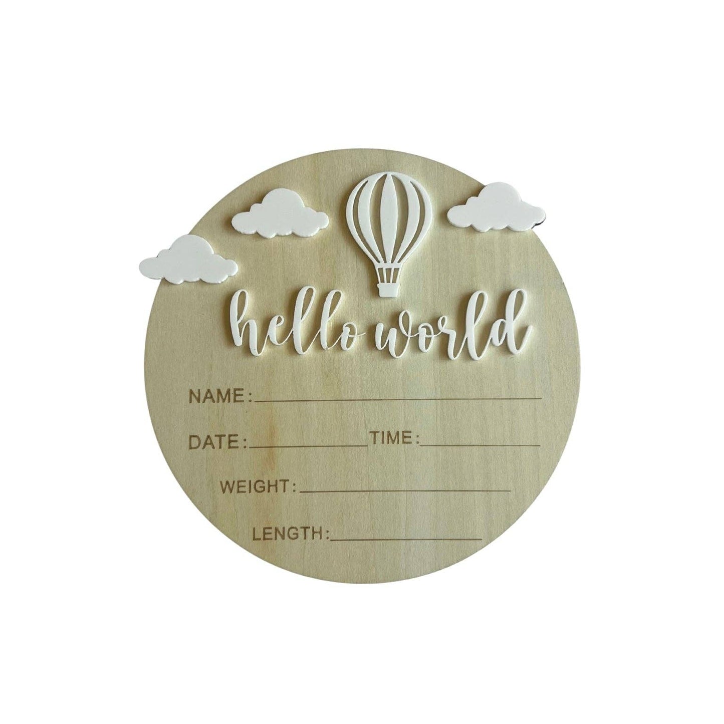 La Luna Kids - Sky Birth Announcement Disc