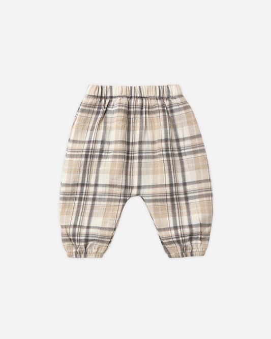 Quincy Mae - Woven Pant - Fall Plaid
