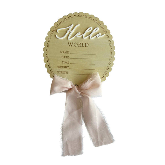 La Luna Kids - Nova Birth Announcement Disc