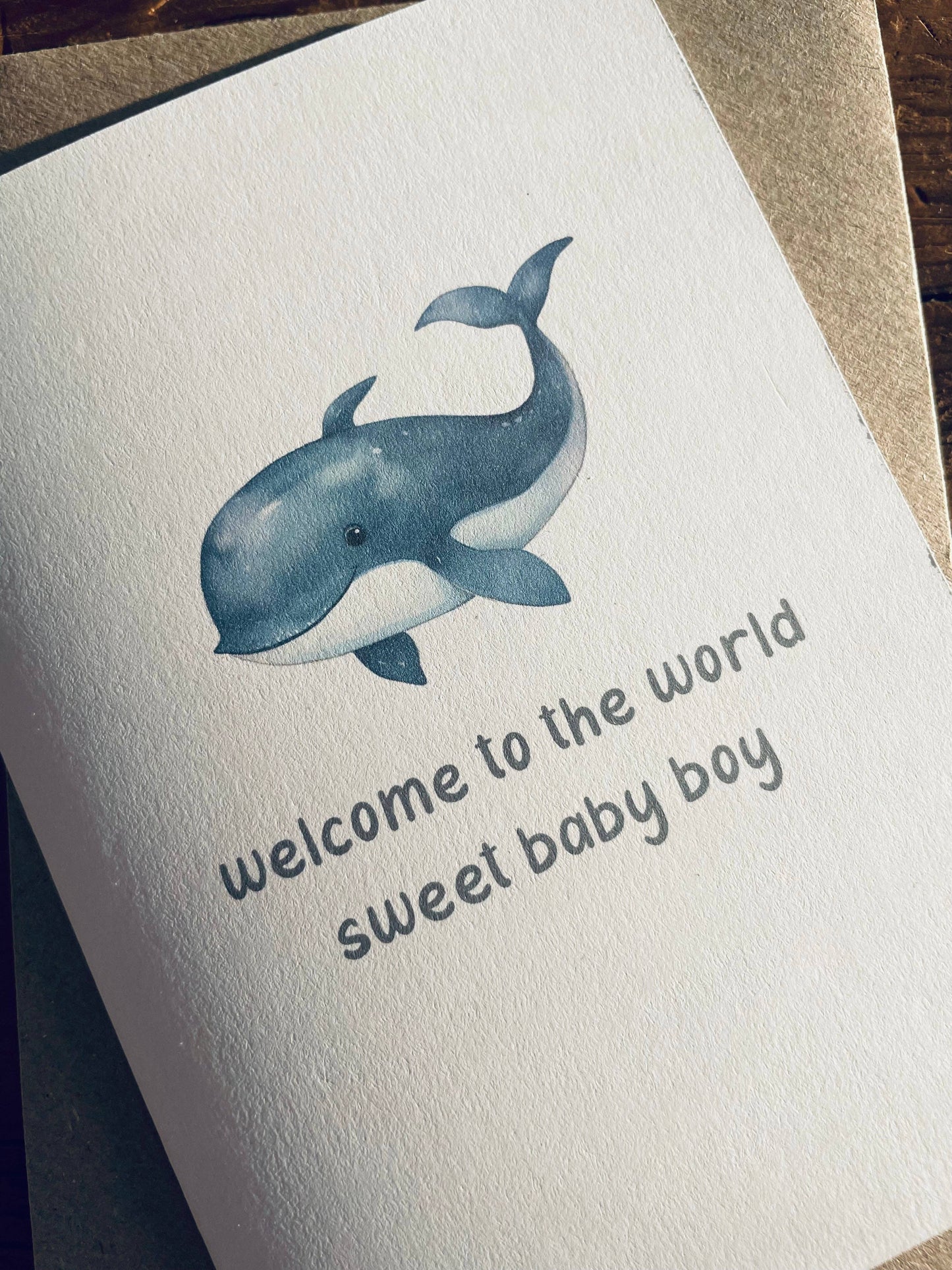 To & From Cards - Welcome to the World sweet baby Boy