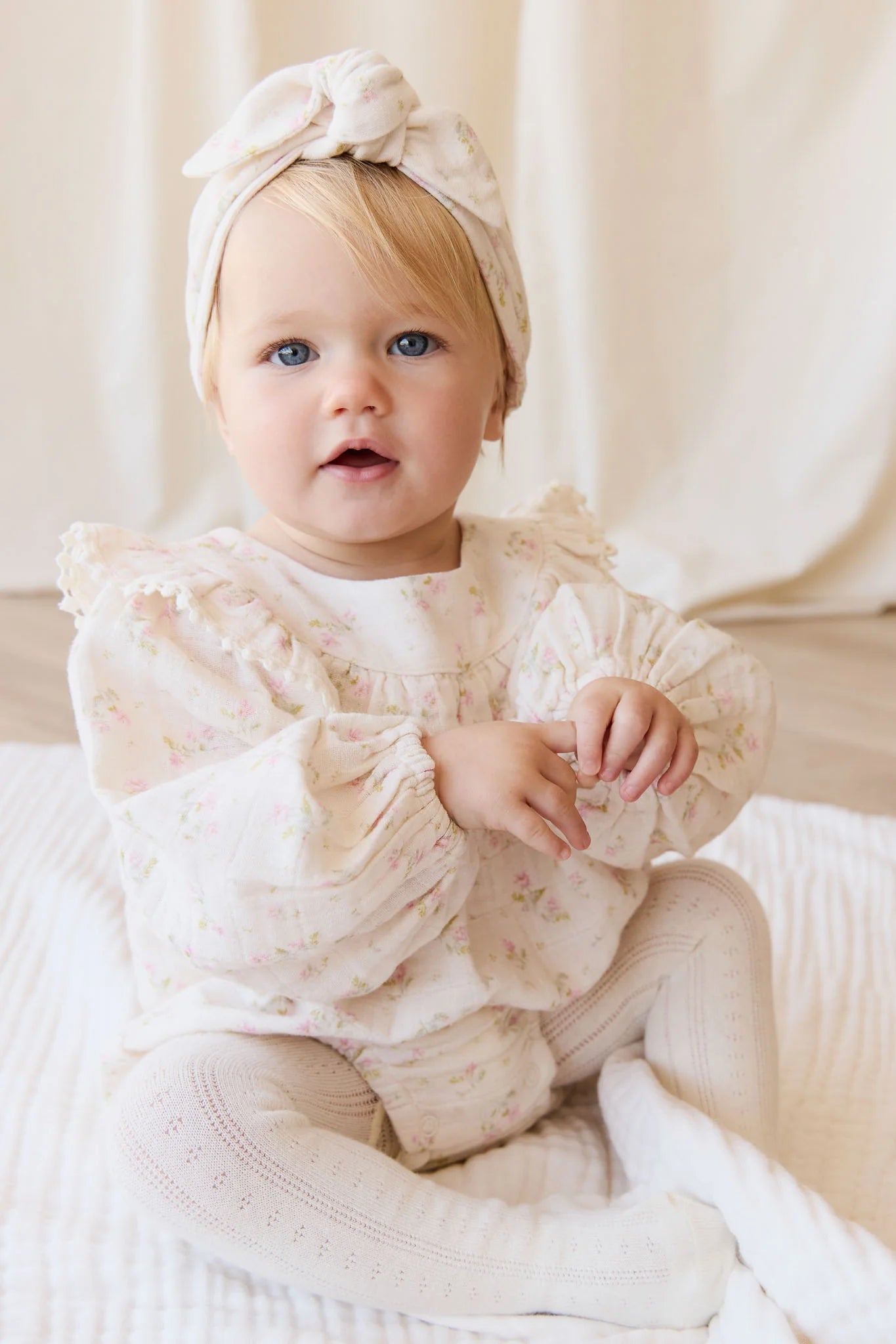 Jamie Kay - Organic Cotton Muslin Malia Playsuit - Emelia Pink