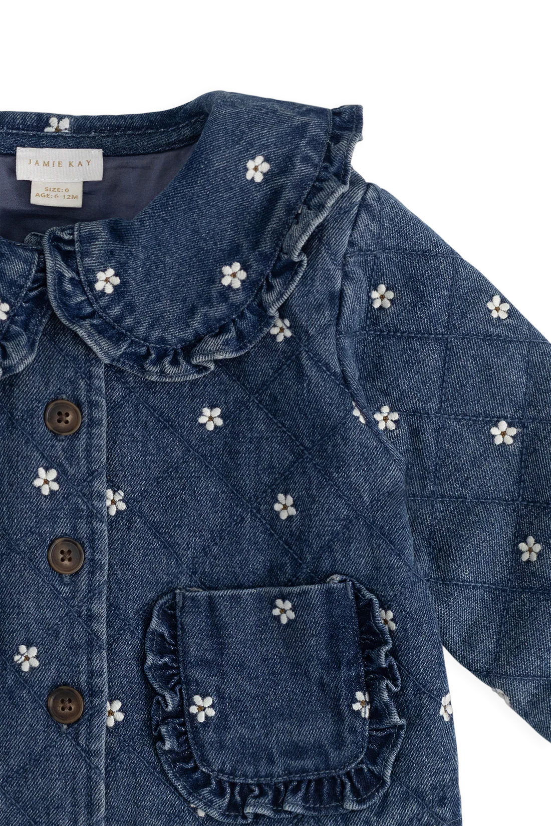 Jamie Kay - Amandine Jacket - Josie Floral Denim