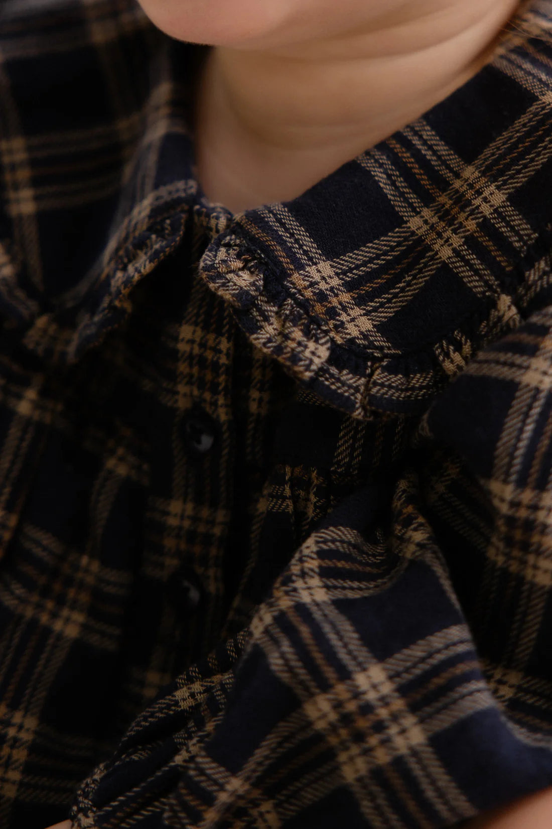 Jamie Kay - Organic Cotton Elowen Playsuit - Woodland Check