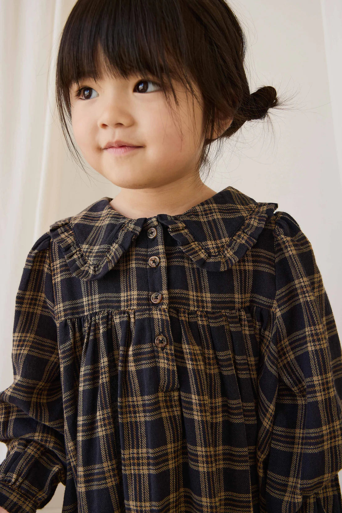 Jamie Kay - Organic Cotton Ira Dress - Woodland Check