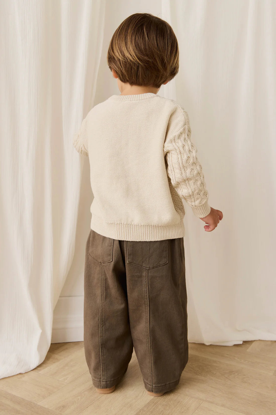 Jamie Kay - Sawyer Knit Jumper - Vanilla