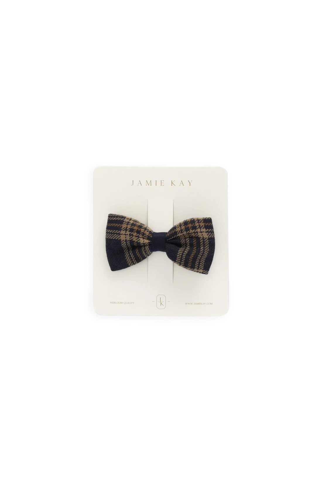 Jamie Kay -  Organic Cotton Desiree Bow - Woodland Check