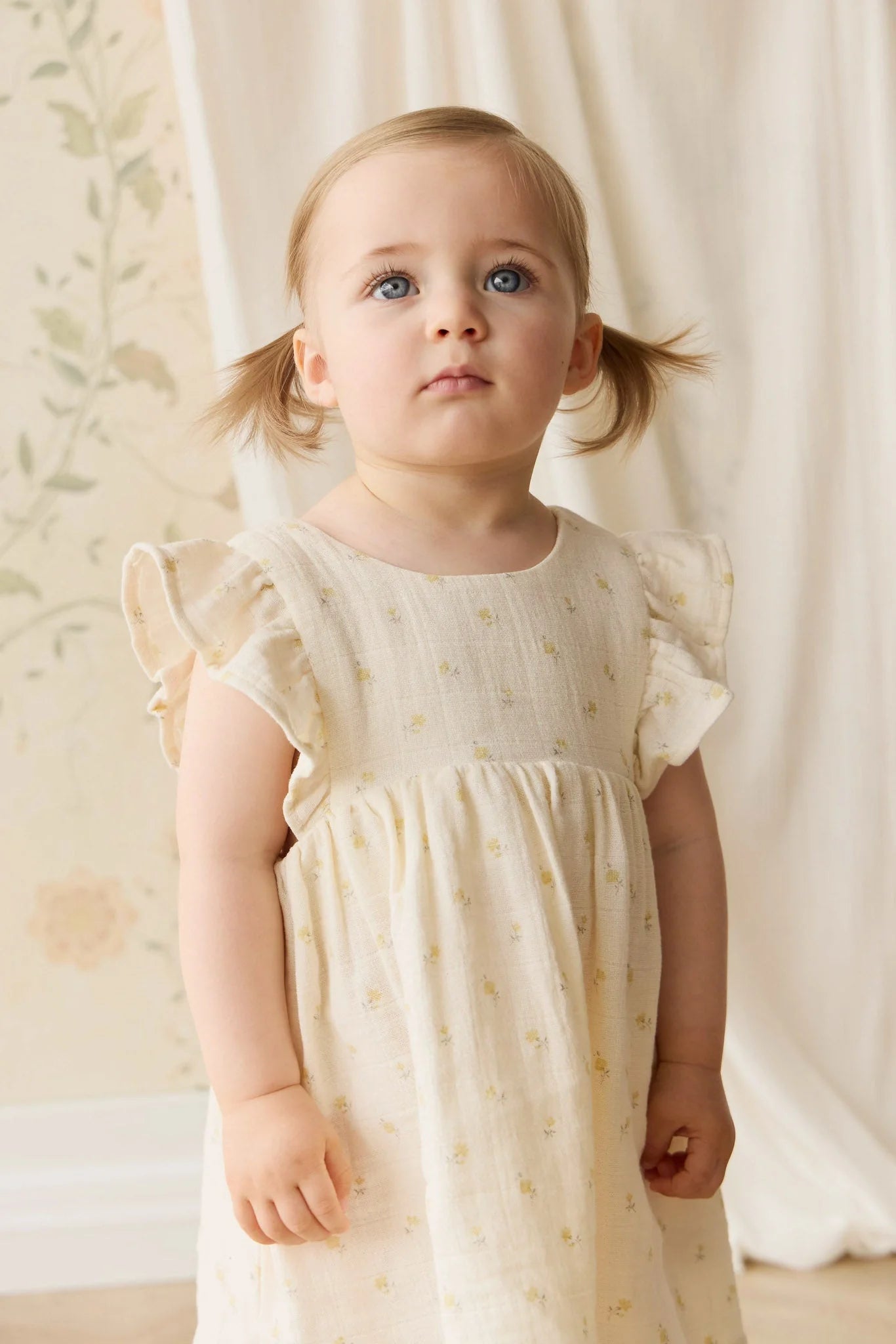 Jamie Kay - Organic Cotton Muslin Brielle Dress - Vintage Ditsy