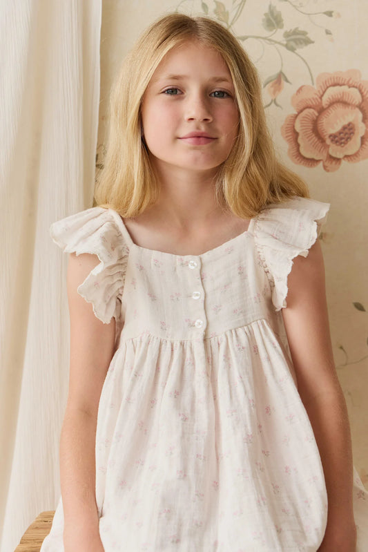 Jamie Kay - Organic Cotton Muslin Annalise Dress - Pauline Pink