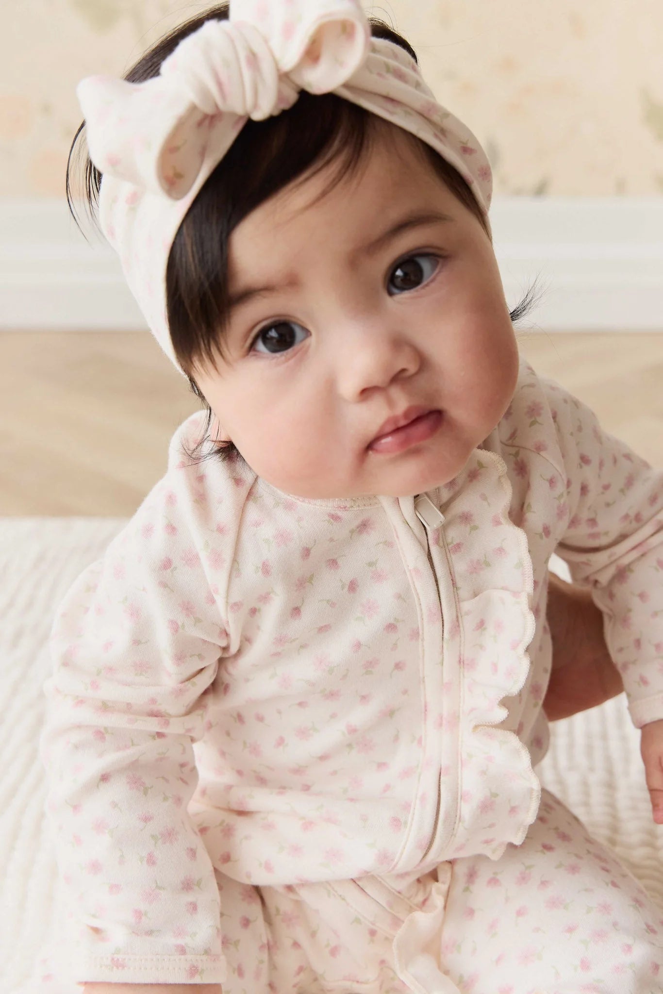 Jamie Kay - Organic Cotton Melanie Onepiece - Victoria Blush