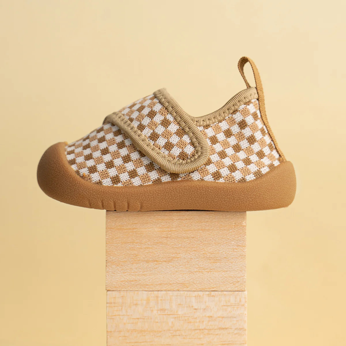Duckies - Velcro - Peanut Checker