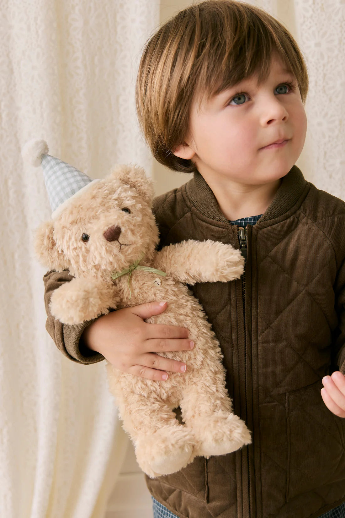 Jamie Kay Snuggle Bunnies - Birthday Arthur - Gingham