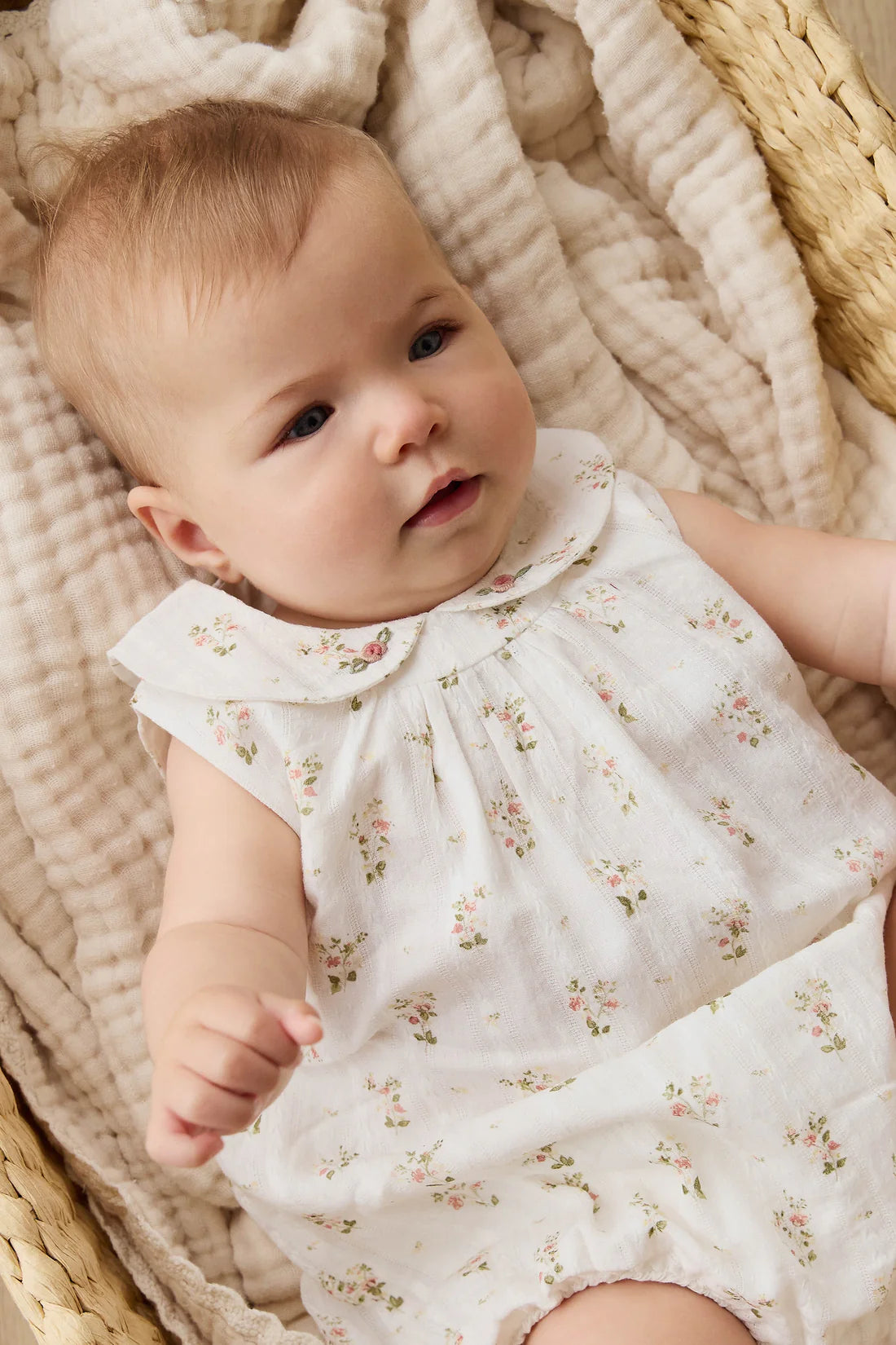 Jamie Kay - Cotton Brynlee Playsuit - Josepha Egret