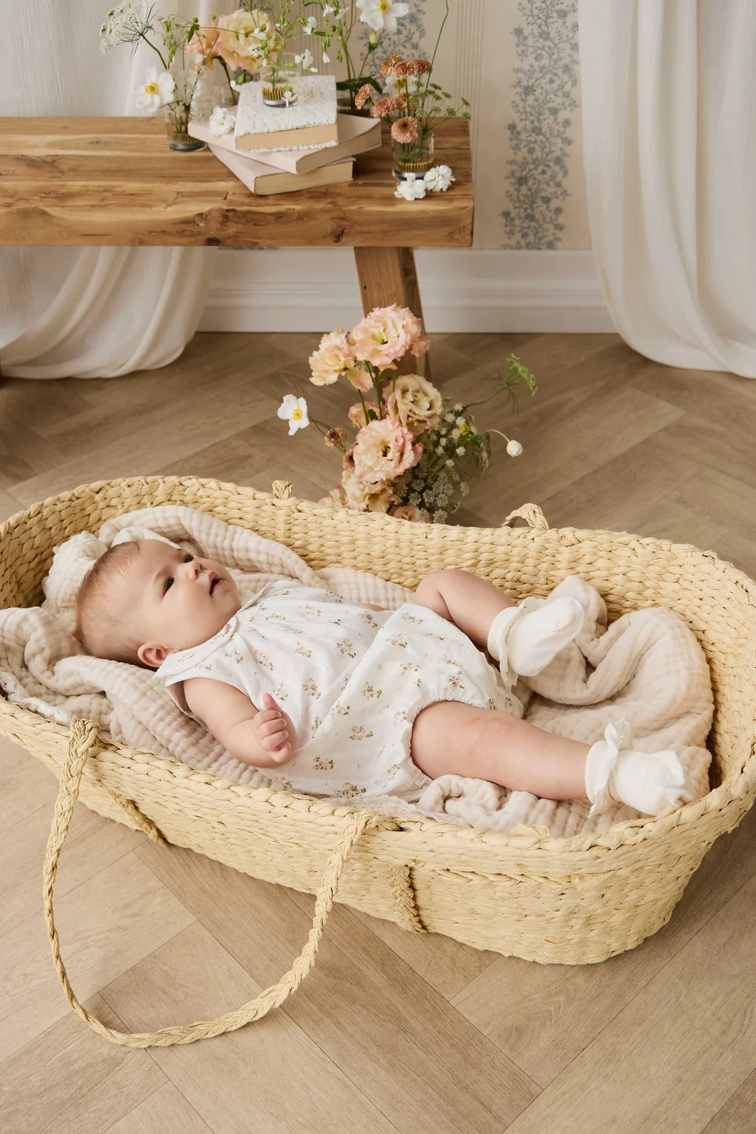Jamie Kay - Cotton Brynlee Playsuit - Josepha Egret