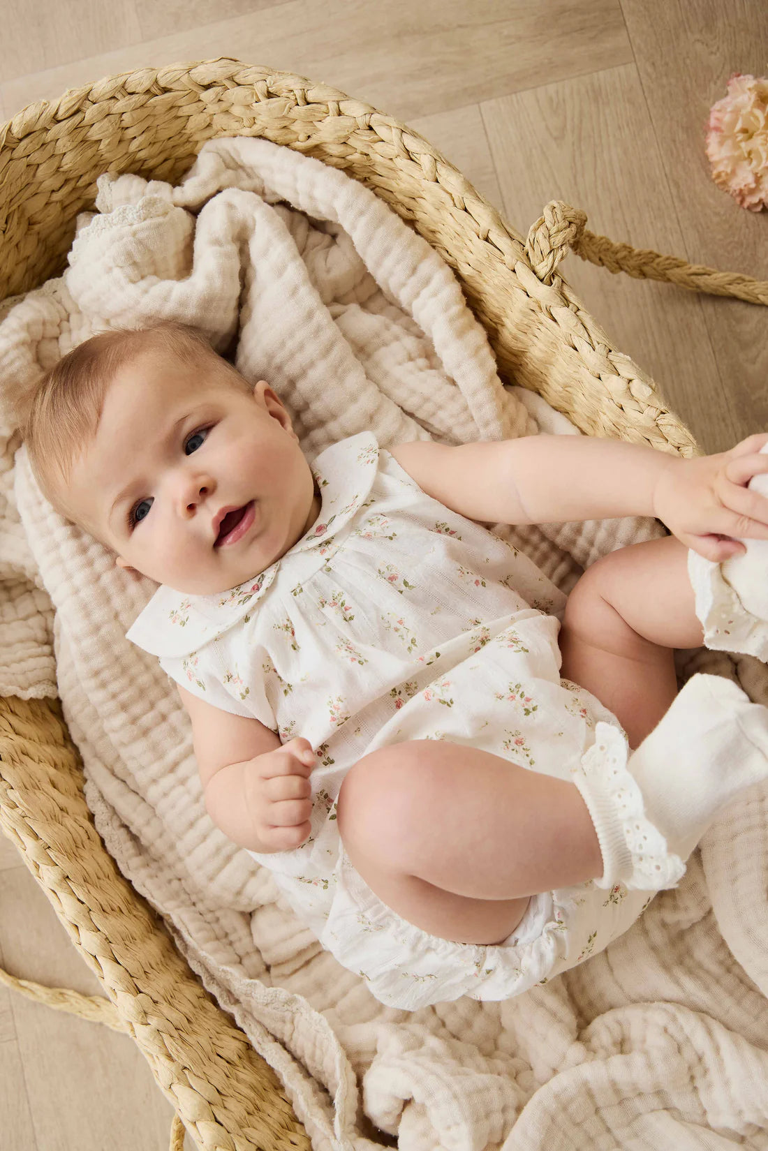 Jamie Kay - Cotton Brynlee Playsuit - Josepha Egret