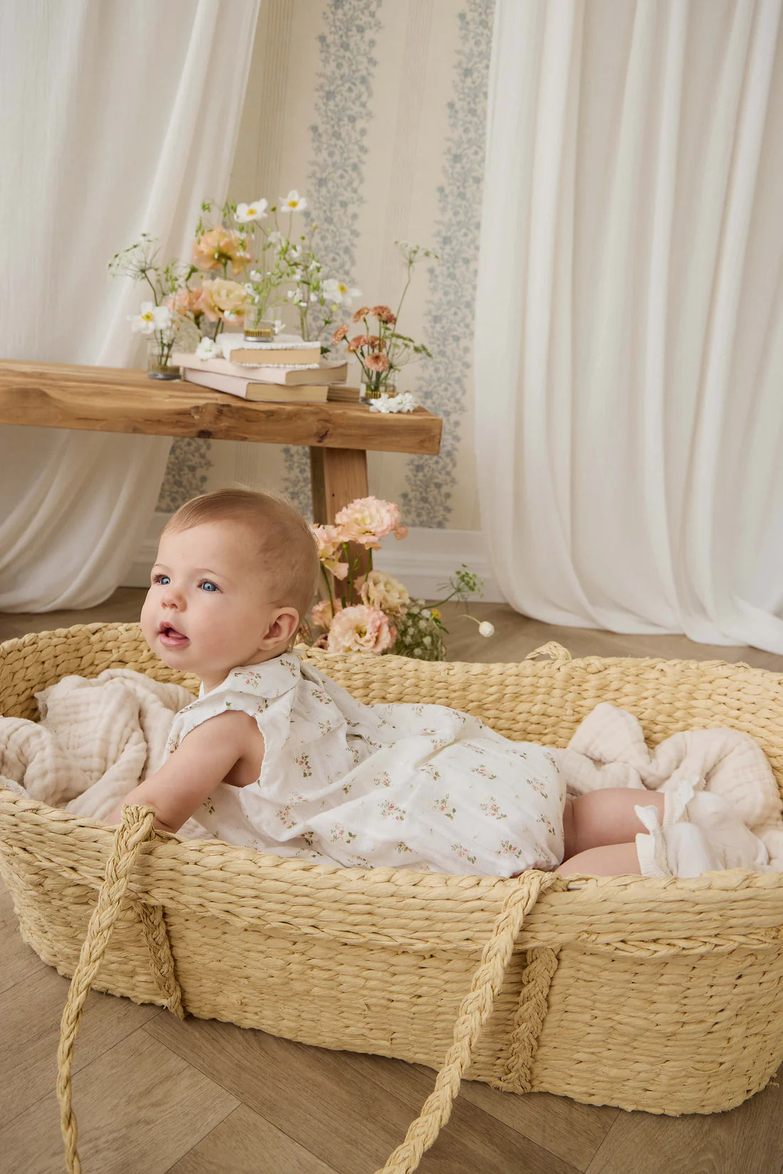 Jamie Kay - Cotton Brynlee Playsuit - Josepha Egret