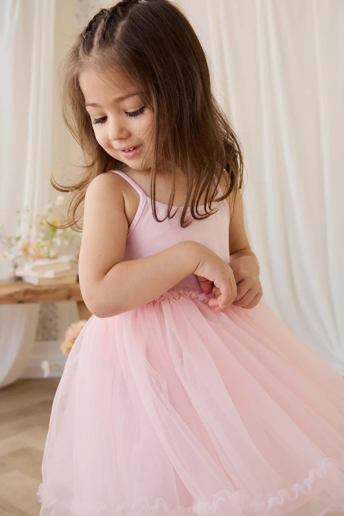 Jamie Kay - Malani Tulle Dress - Frosting