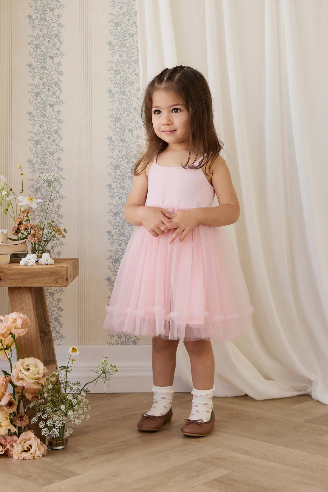 Jamie Kay - Malani Tulle Dress - Frosting