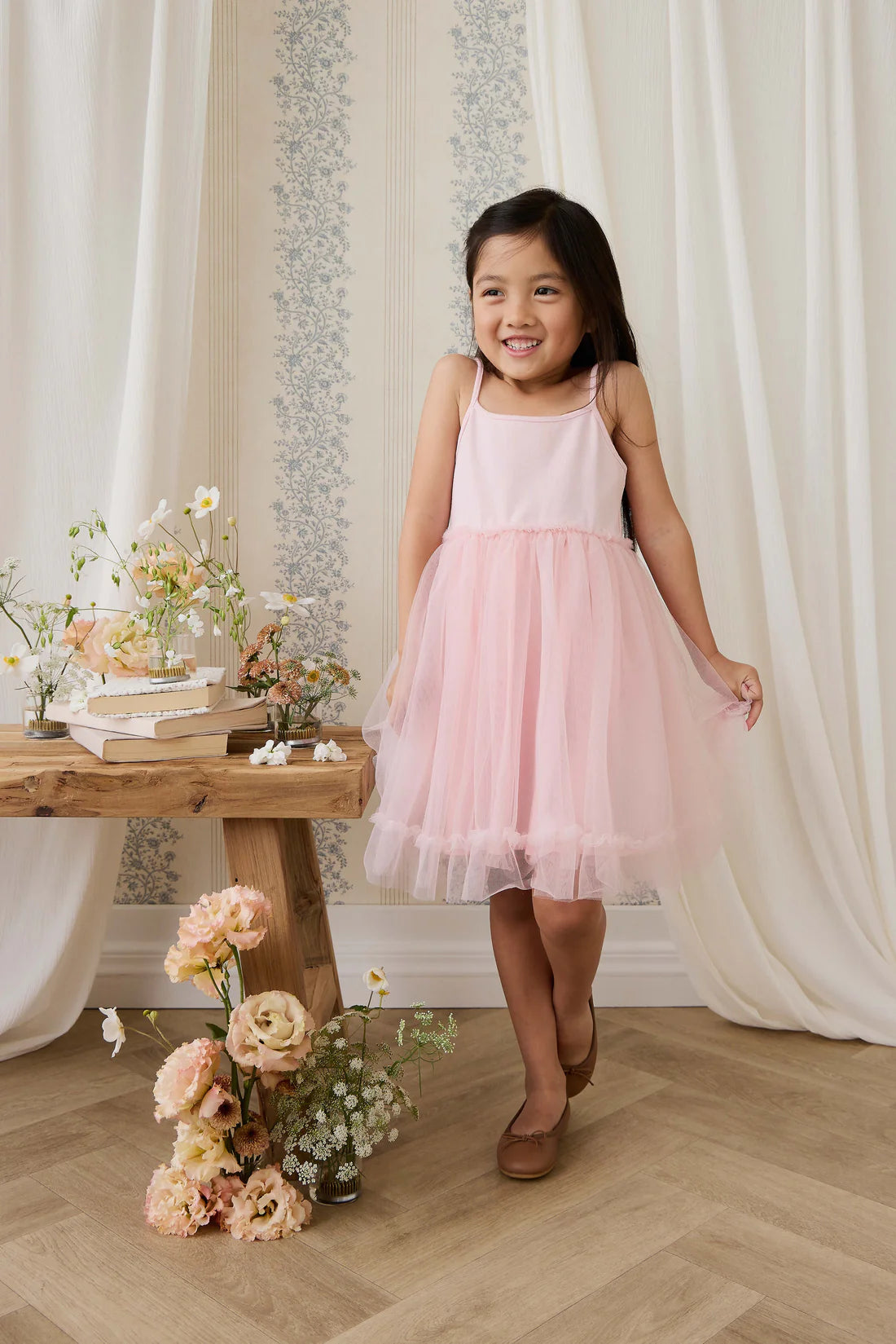 Jamie Kay - Malani Tulle Dress - Frosting