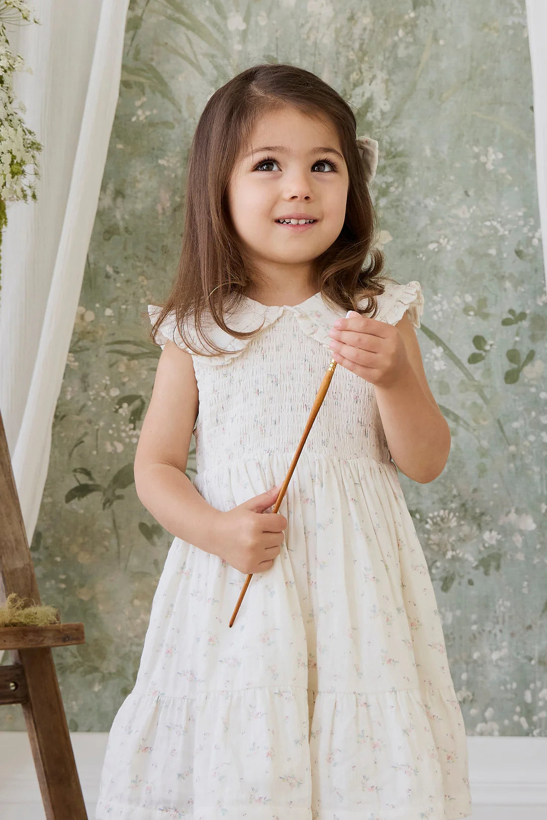 Jamie Kay - Cotton Muslin Christabel Dress - Solange Snow