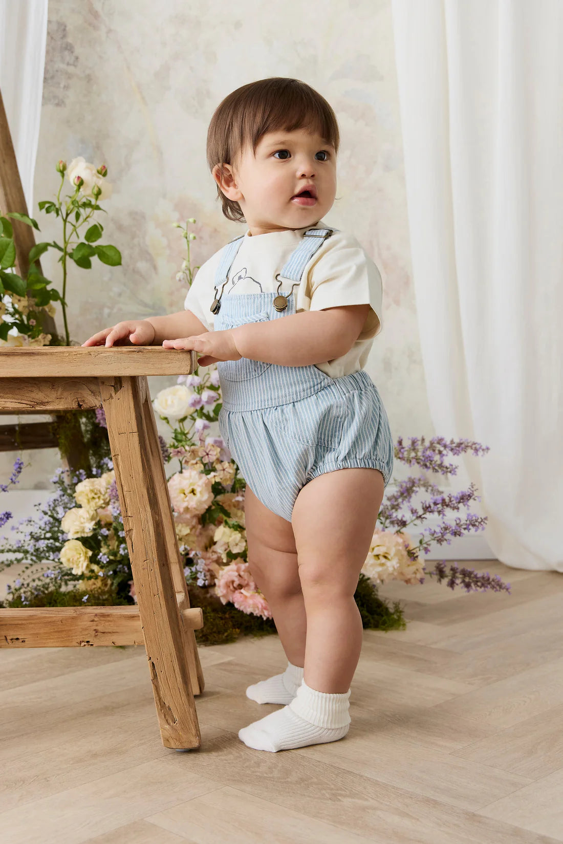 Jamie Kay - Denver Playsuit - Sunday Stripe