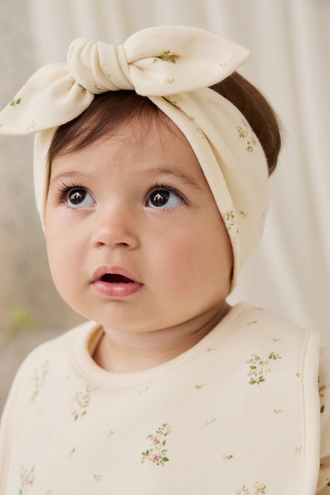 Jamie Kay - Organic Cotton Headband - Josepha Egret Small