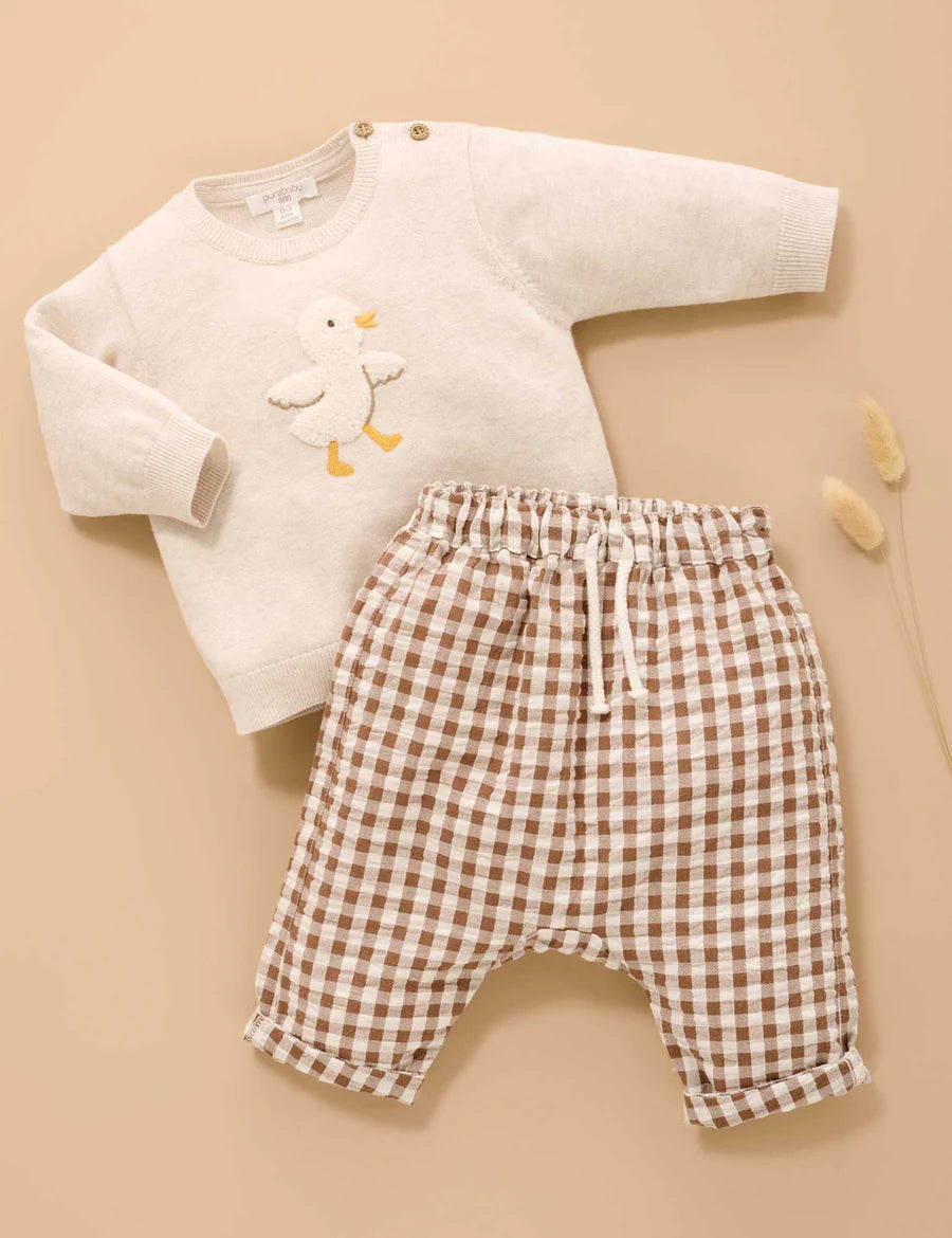 Purebaby - Chenille Embroidered Jumper