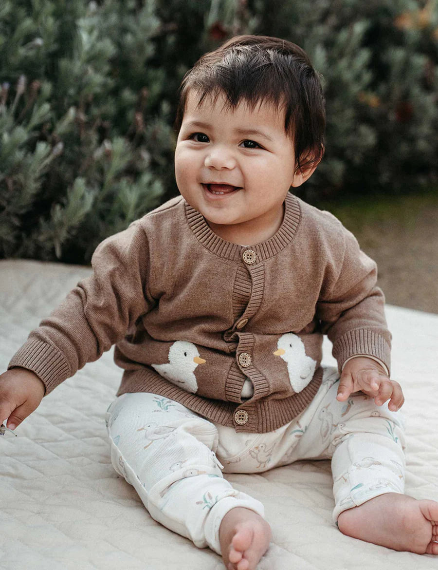 Purebaby - Goose Chenille Cardigan